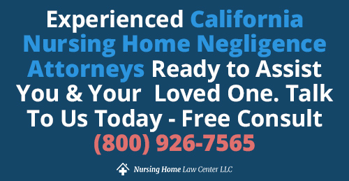 california nursing home negligence attorney