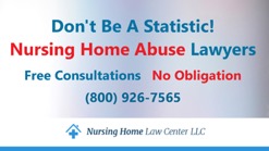 Don't be a statistic! Nursing Home Abuse Lawyers