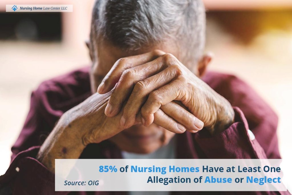 Elder abuse reported in an assisted living facility due to lack of care