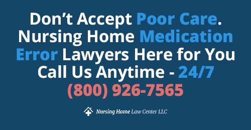 Nursing home medication error attorney representing victims of harmful drug mistakes