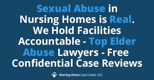 Lawyer representing victims of sexual abuse in nursing home settings