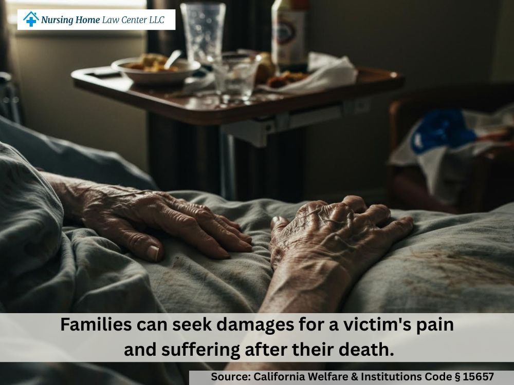 average nursing home neglect settlement in California