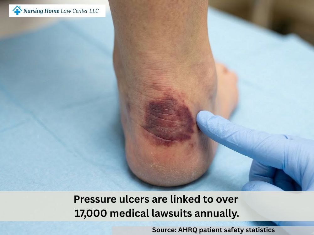 Deep tissue pressure injury with purple or maroon discoloration under intact skin