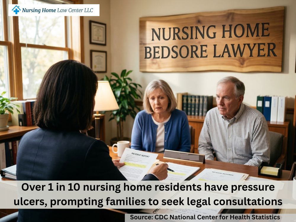 Nursing home bedsore lawyer helping a family understand legal options after a resident develops bedsores