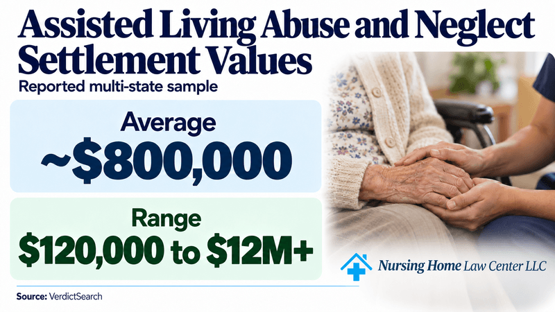 California assisted living abuse and neglect settlement values
