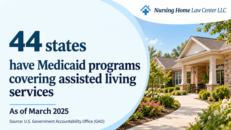 Medicaid programs in 44 states covered assisted living services as of March 2025